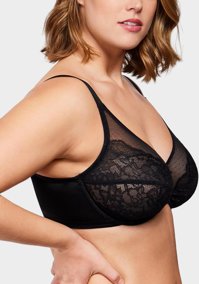 LACE MINIMIZER BRA