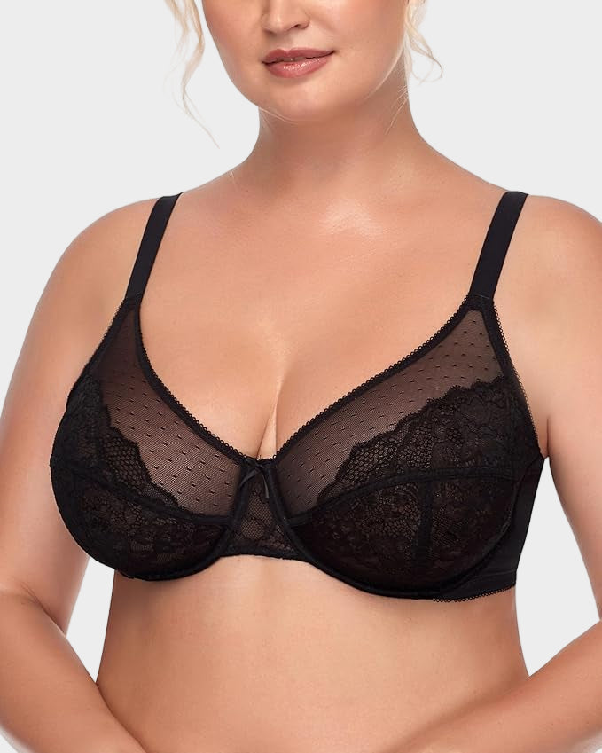 LACE MINIMIZER BRA