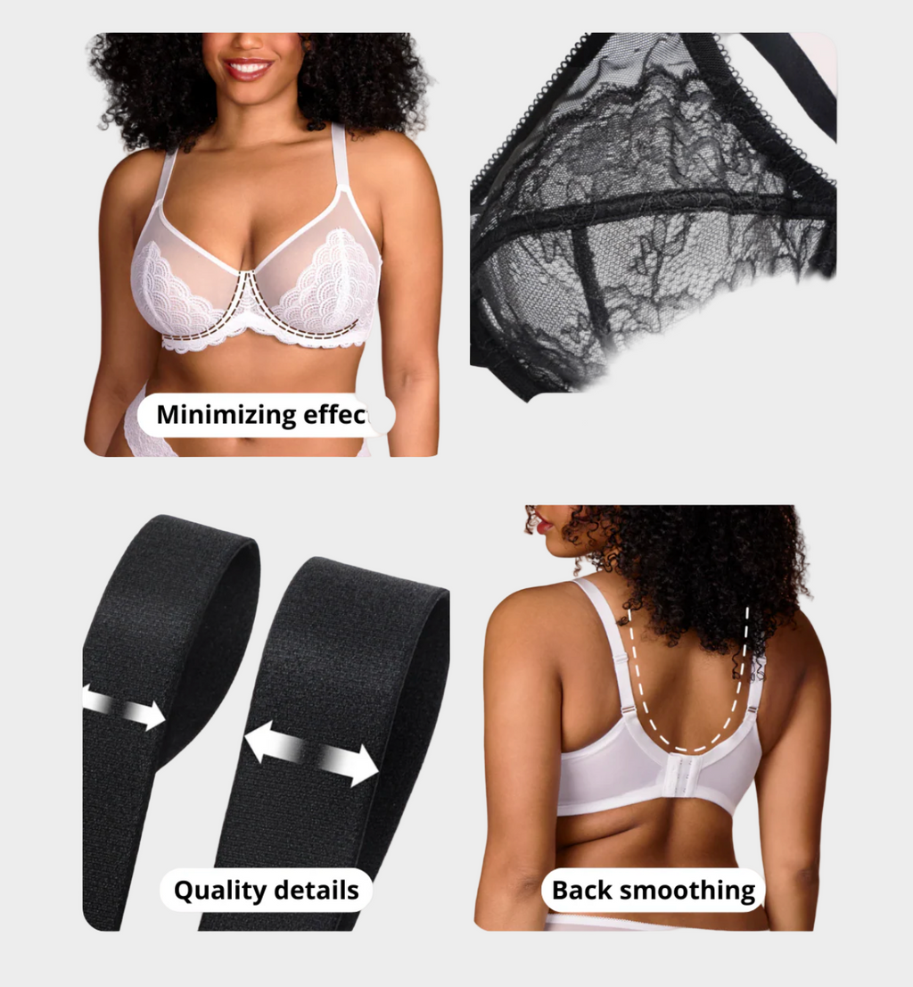 LACE MINIMIZER BRA